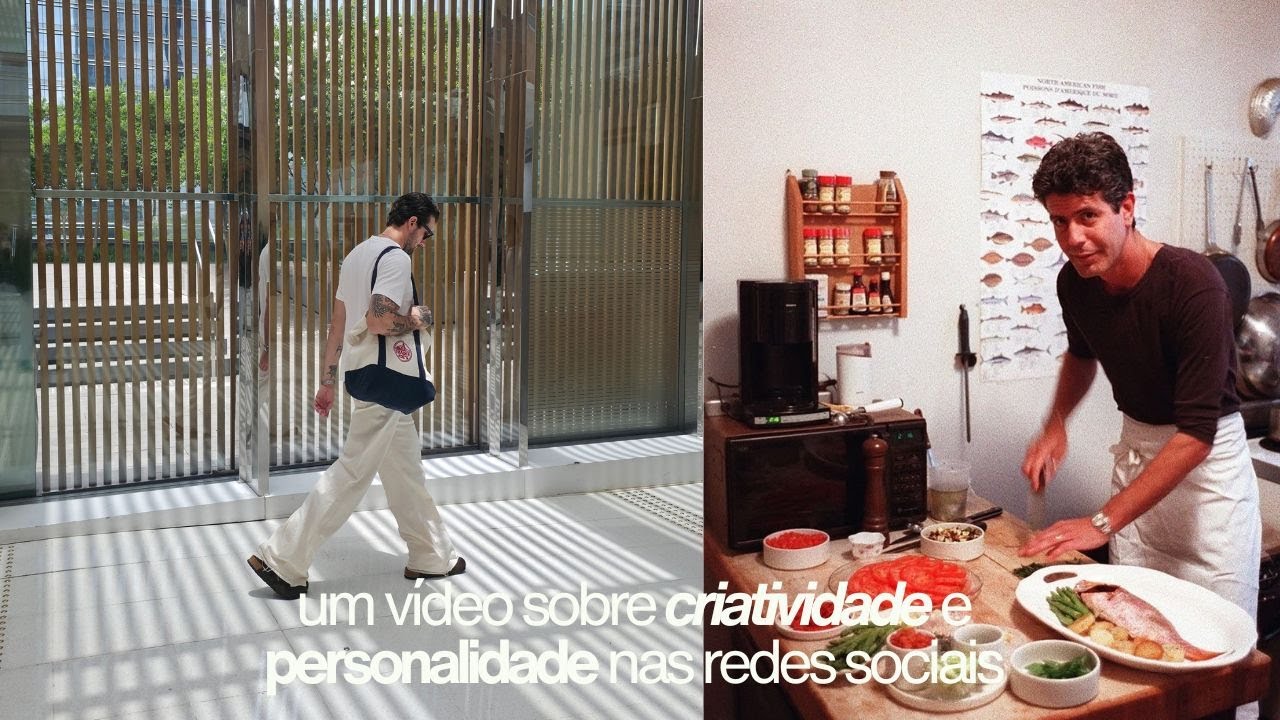 como Anthony Bourdain me inspira a ser mais presente.