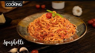 Spaghetti Pasta Recipe | Pasta in Tomato Sauce | Italian Pasta | Red sauce Pasta | Dinner Recipes