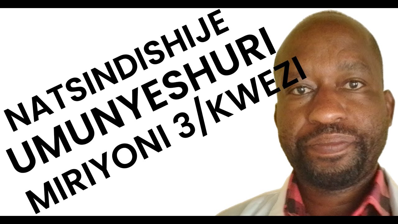 IKIZAME YATSINZE CYAMUHAYE AKAZI KA MIRIYONI ESHATU KU KWEZI.