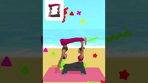Couples Yoga Game 👩🏻‍🦰🔥 All Levels New Update - iOS / Android Mobile Gameplay #1