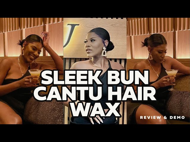 Cantu Flaxseed Smoothing Hair Wax with Shea Butter, Beeswax, Honey