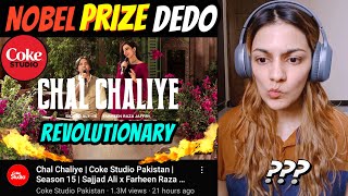Chal Chaliye | Coke Studio Pakistan 15 🔥HONEST REACTION🔥 Sajjad Ali x Farheen Raza #chalchaliye