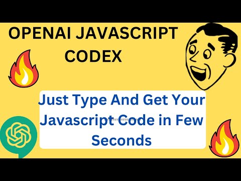 Beginner to Master: OPENAI Javascript #codex Sandbox, Generate Code in Few Seconds #chatgpt #openai