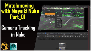 3D Camera Tracking in Nuke[Matchmoving with Nuke & Maya Part_01] || Camera Tracking in Nuke
