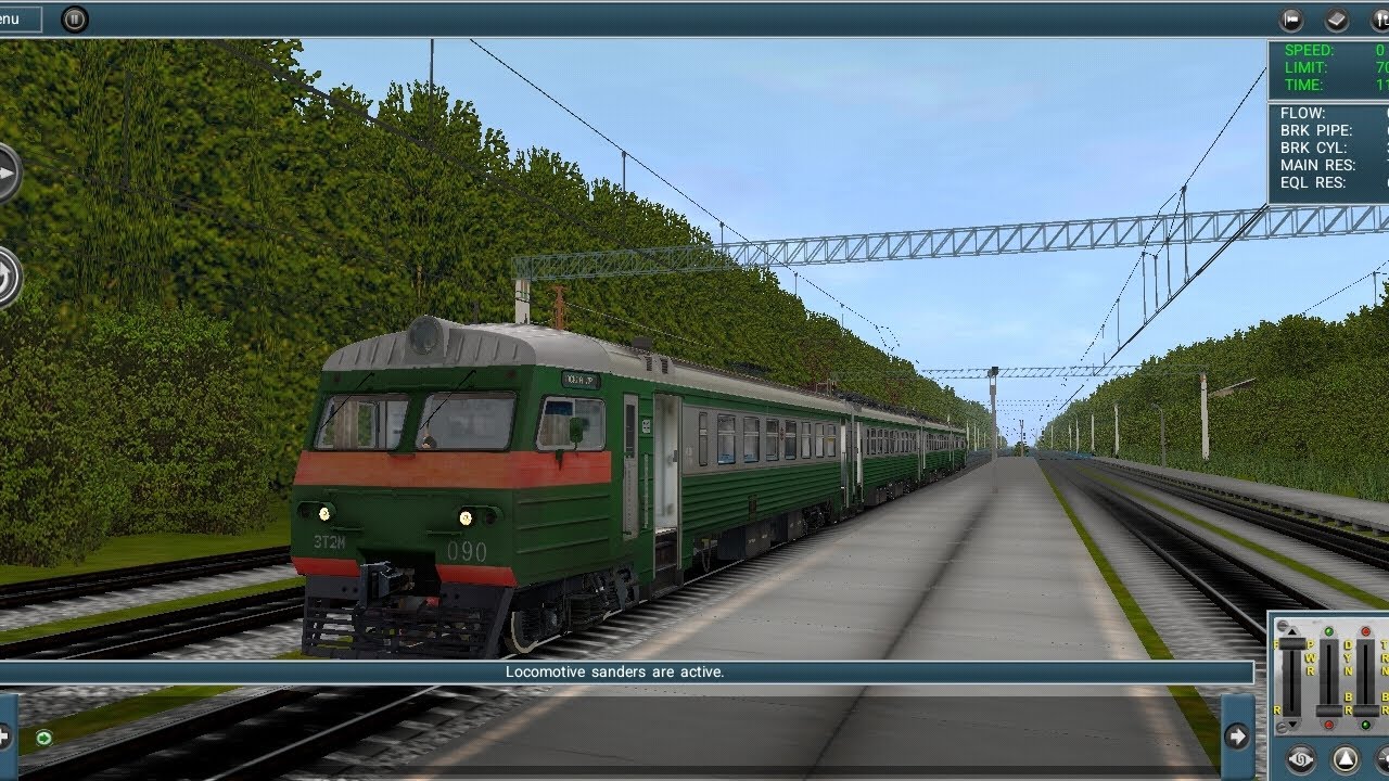 Поездка на эт2м 090 игре Train 12 на андроид 