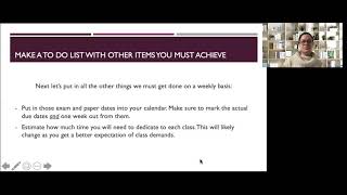 PSYC4 Scheduling & Time Management