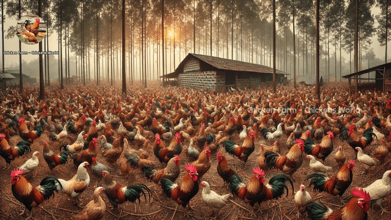 How to raise free-range chickens for meat and eggs, poultry farming on ...