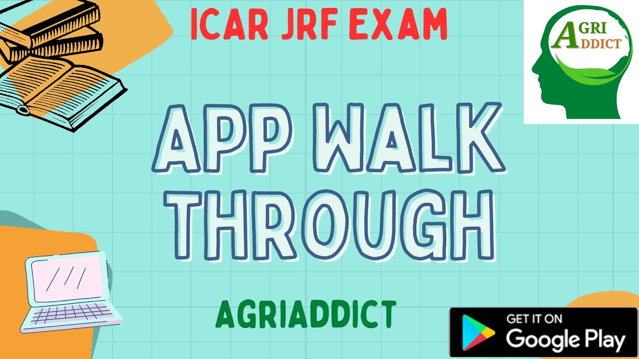 Walk through on How to use our AgriAddict App- ICAR JRF/PG Plant Sciences Online Courses