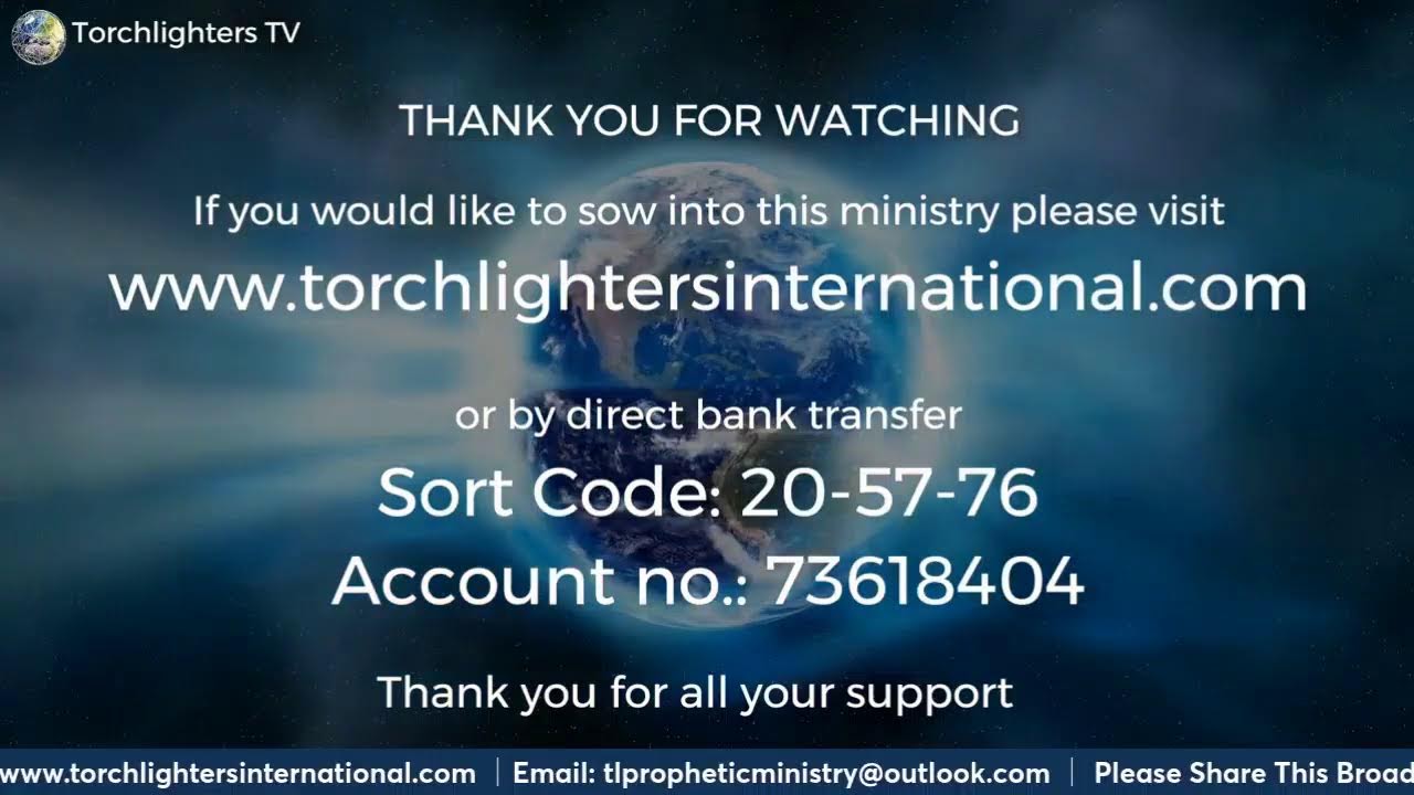 Torchlighters TV “Online Church” with Leisa Ebere