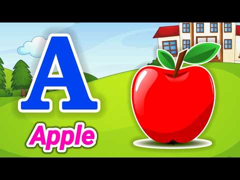 Phonics Song 2 with TWO Words in 3D - A For Airplane - ABC Alphabet Songs with Sounds #kidssong