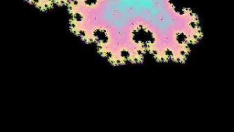 Hidden treasure in the burning ship fractal part 3 - Fractal curve and trees