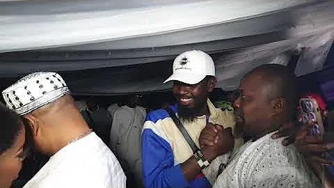 Arrival Of Mc Oluomo At Nollywood Actress Bimbo Thomas Mother's Final Burial Mosunmola Kuburat Aduke