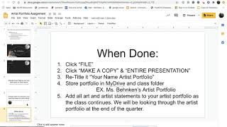 Digital Portfolio Assignment Tutorial