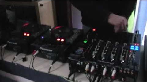 Deejay T-Spin DJM 800 Fader start demo