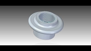 Easy way to create Screw Jack Nut using Solid Edge ST7 software