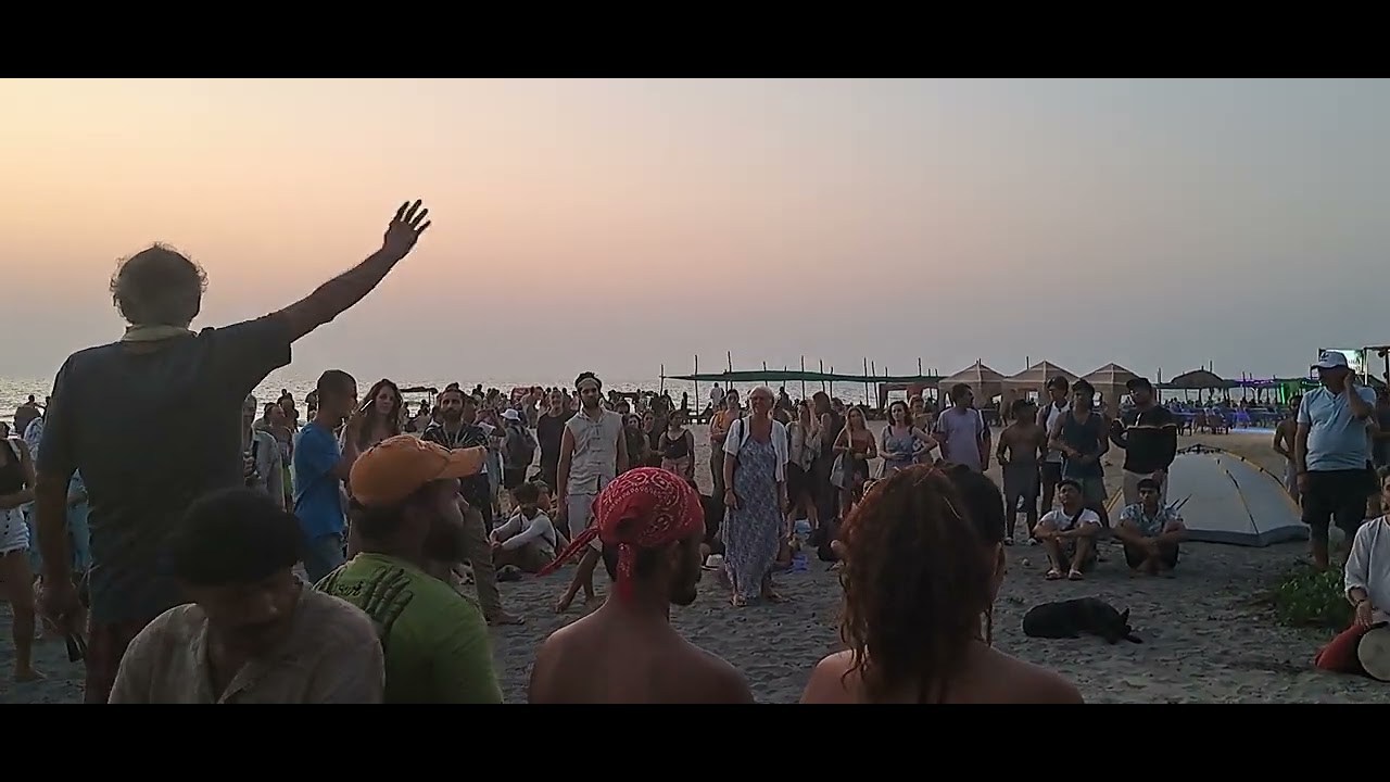 Arambol drum circle , Goa India , 2022
