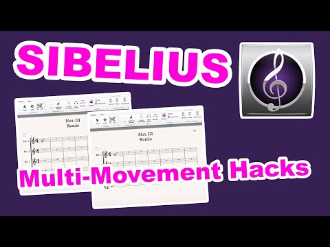 HOW TO CREATE MULTIPLE MOVEMENTS | Sibelius Tutorial | Composer's Guide