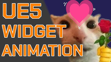 Unreal Engine 5 Widget Animation Tutorial