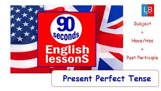 Present Perfect Tense 🗽90 seconds English lessons