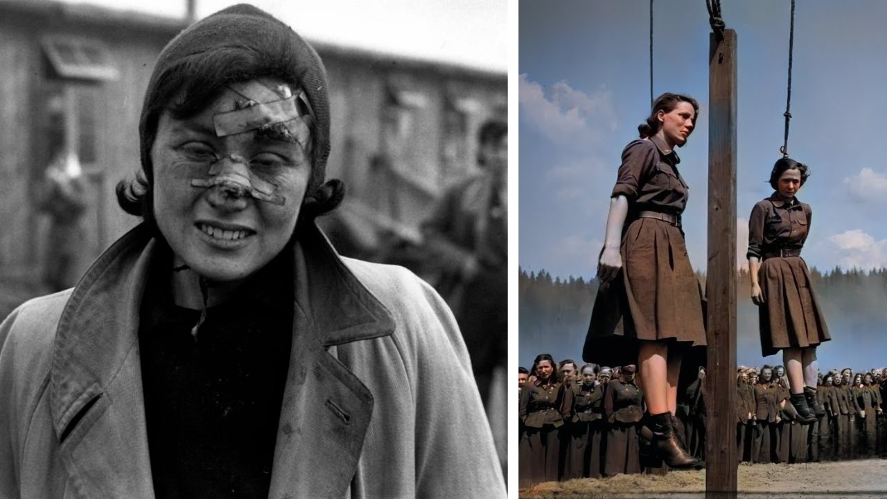The ßrutal Execution of Female Guards at Stutthof Camp - YouTube