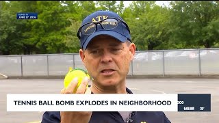 Tennis ball bomb explodes in Milwaukee neighborhood