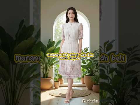 #DressWanita #DressKekinian #LongDress #ootdfashion #DressAesthetic poster