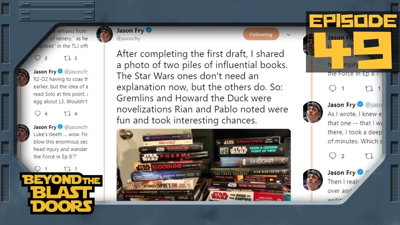 Author Jason Fry Explains Star Wars The Last Jedi Novelization