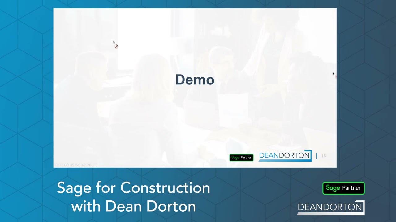 Sage for Construction - Dean Dorton Lunch & Learn