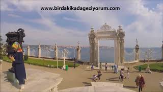 Doldurulan Sahilin Barok Sarayı Dolmabahce Sarayı
