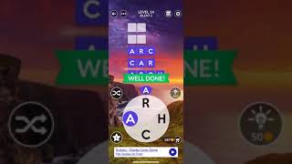 Wordscapes Uncrossed Level 11 12 13 14 15 screenshot 5
