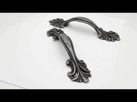 Ручка скоба классика, 64мм " Verda" Cеребро, видео 1