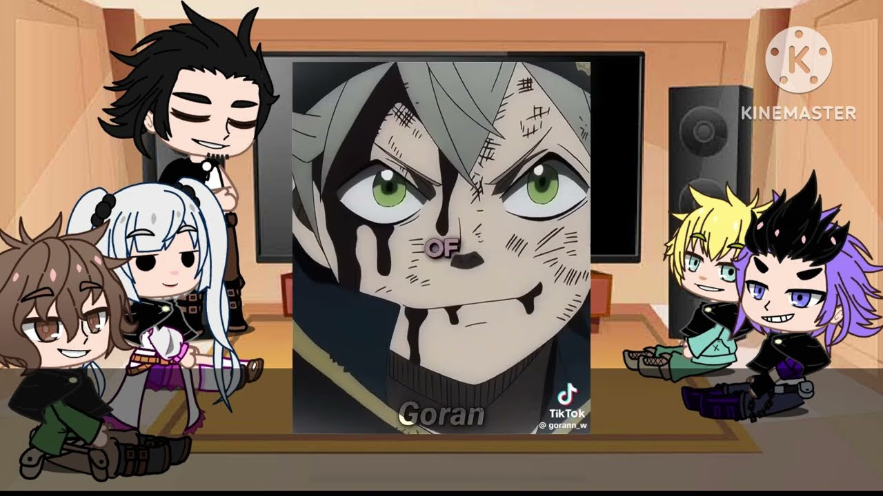 [Black bulls react] 🌟Black clover react to asta [AU]  (original)⭐️ RE-Upload