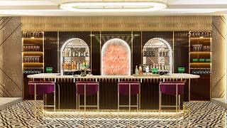 Modern Bar Interior Design | Commercial Space 3D Visualization & Walkthrough | MM Sustainable Design