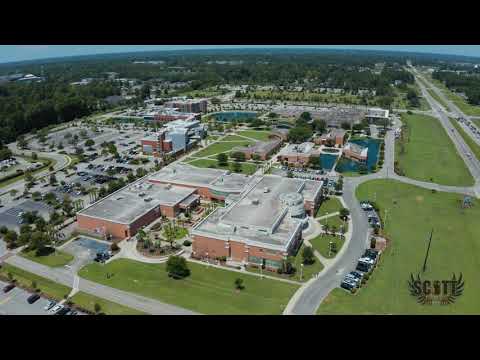 Horry Georgetown Technical College Overflight in 4k