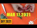 Na Nhi vlog -Cách xếp hoa bằng ruy băng siêu dễ