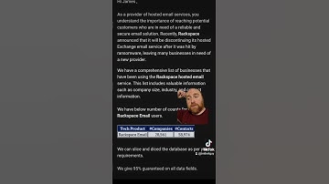 Rackspace update #rackspace #ransomeware #hostedexchange #hack #infosec #m365 #techshort