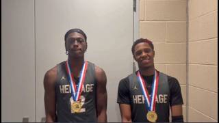 Frisco Heritage Upsets Defending Champ West Brook | Zion Minja Spark Howard & Lomax Interview Frisco Heritage Upsets Defending Champ West Brook | Zion Minja Spark Howard & Lomax Interview
