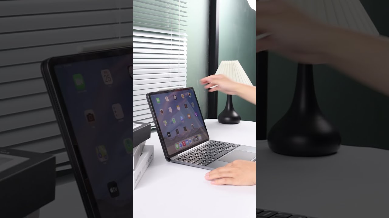 Magic Keyboard for iPad Pro 11& Air 11 Inch (M2, 2024) and 10.9" iPad Air 5th &4th Generation