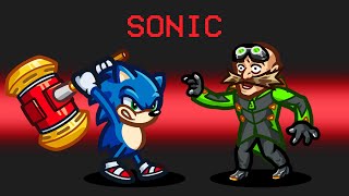 Sonic Mod in Among Us