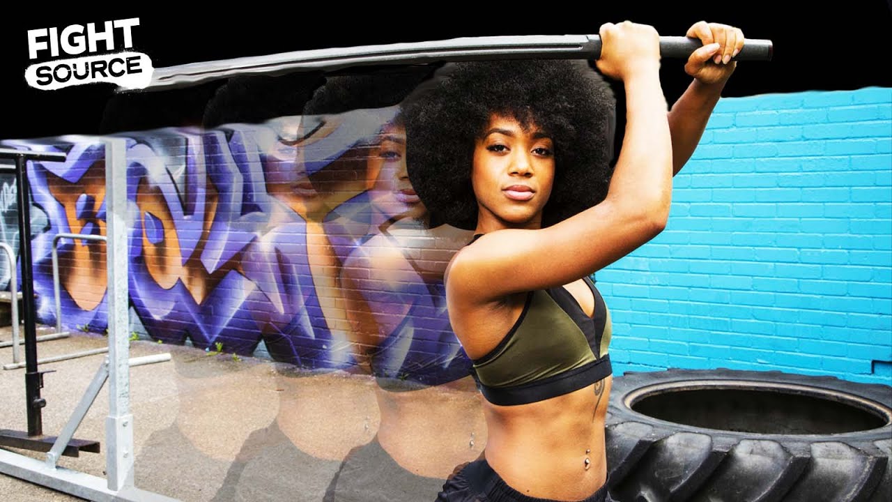 Samurider is one woman you wouldn't want trouble with 💪