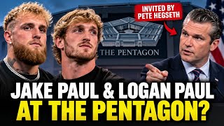 Why Were Jake & Logan Paul Speaking to Troops at the Pentagon?