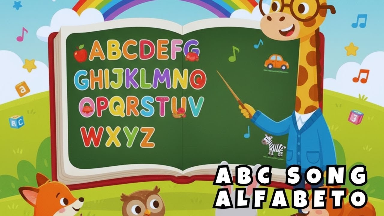ABC Song I Aprenda o Alfabeto em Inglês I ABC para Crianças - Música ...