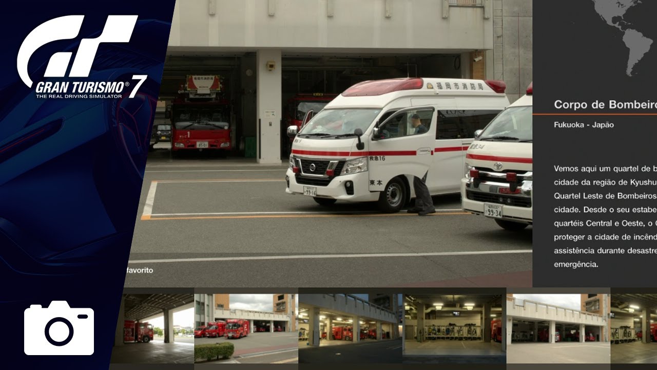 GT7 - Update 1.36 - NEW Scapes: Fire Station