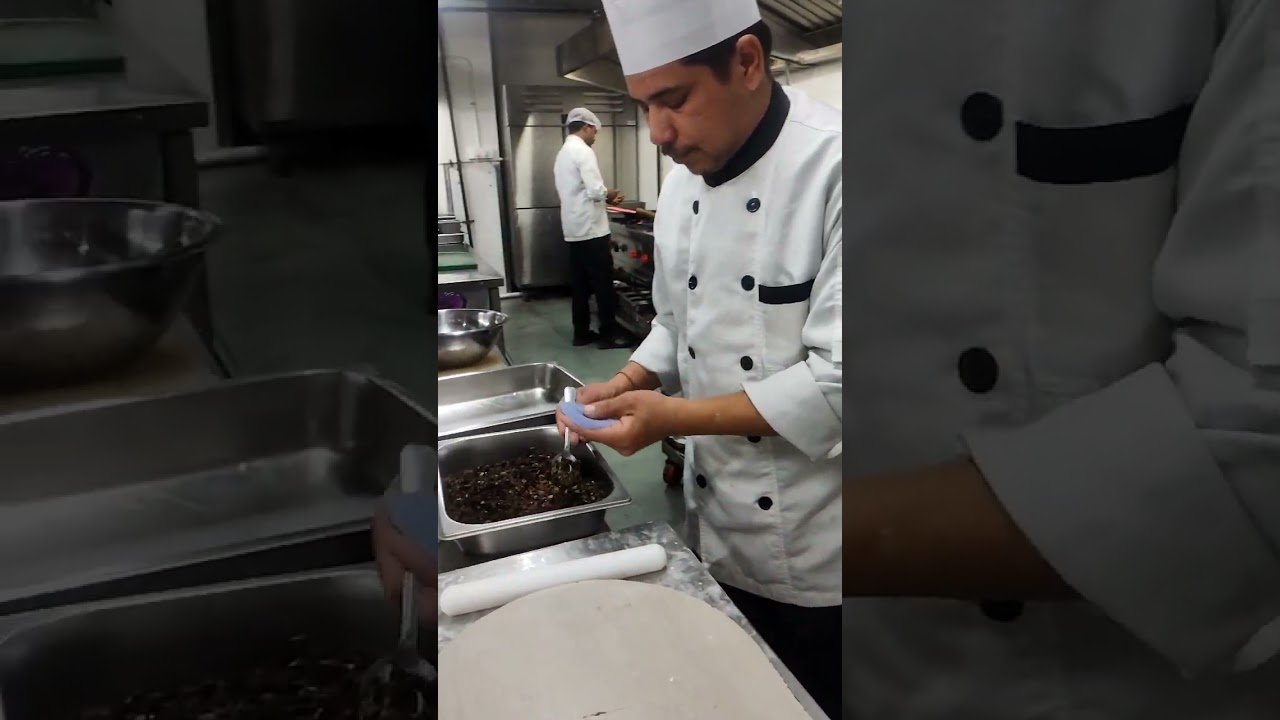 Executive mushroom dumplings by chef shankar 