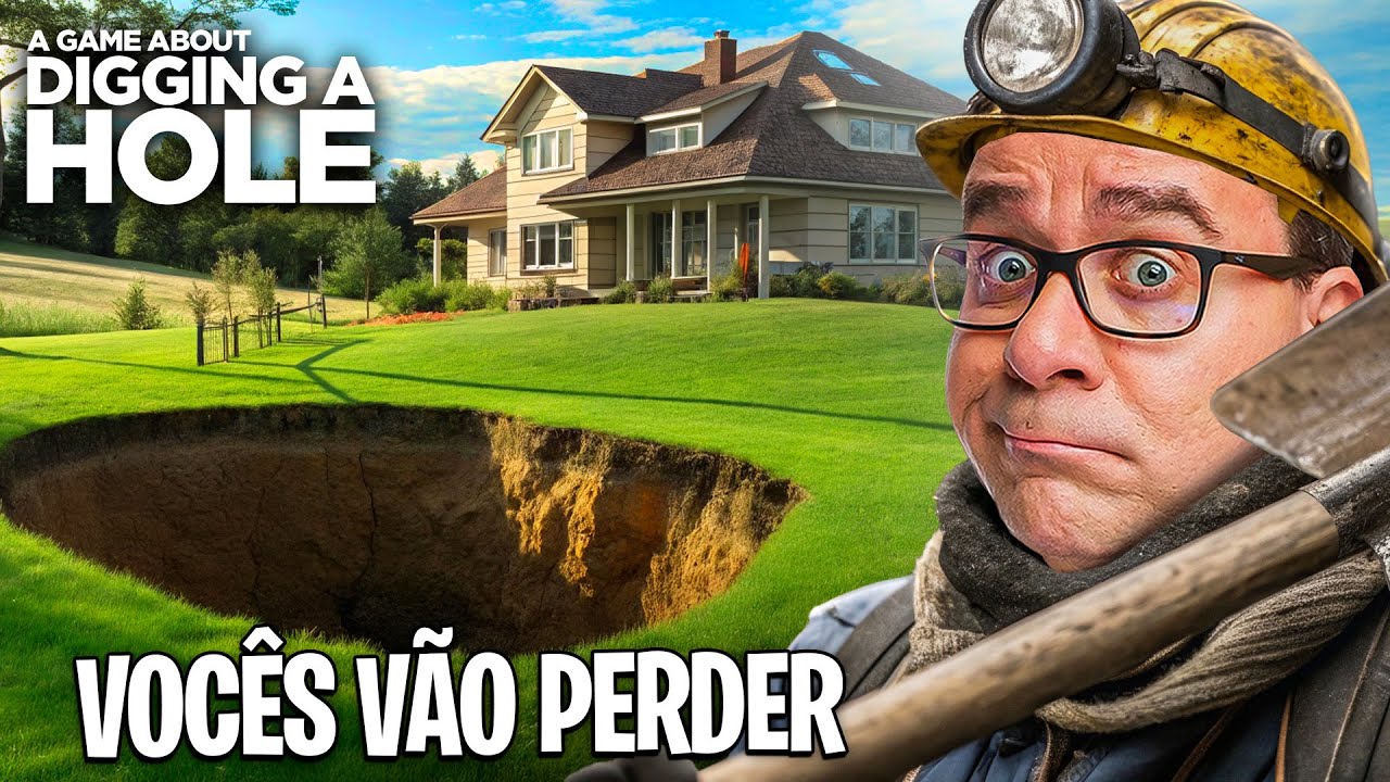 VOCÊS VÃO PERDER NO JOGO DO BURACO