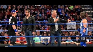 AJ Styles must battle Dean Ambrose and John Cena at No Mercy  SmackDown LIVE, Sept  13, 2016 FULL HD