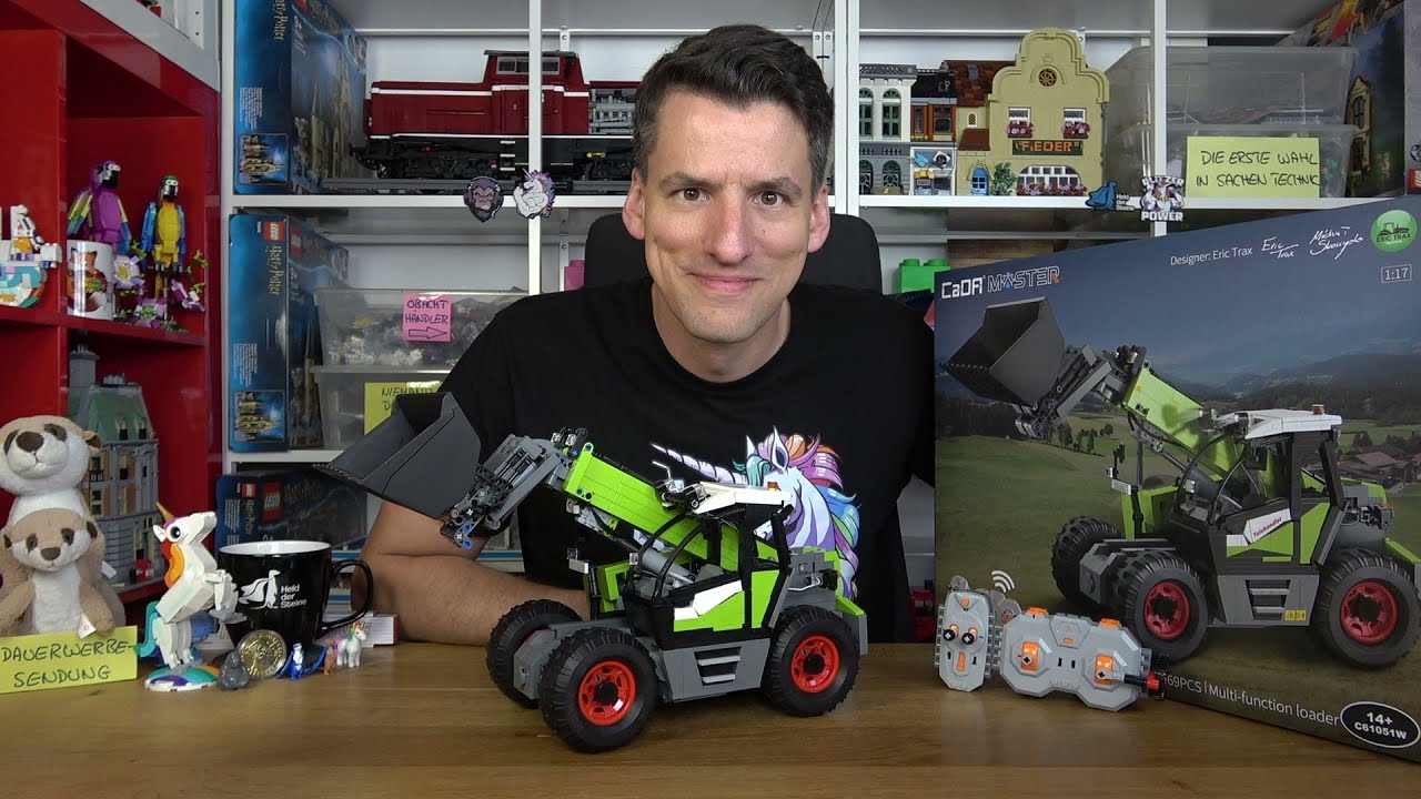 Zu viele Motoren & wildes Kabelmanagement! Cada® C61051W Teleskoplader 