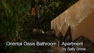Oriental Oasis Bathroom │ Apartment