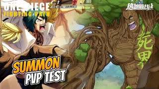 INSANE CHARACTER ‼️SUMMON AND PVP TEST ADMIRAL GREENBULL | One Piece Fighting Path screenshot 2