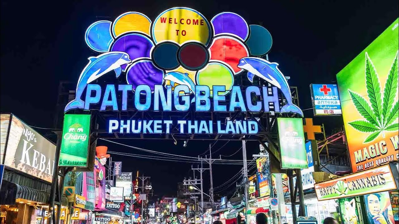 Bangla road Phuket 🇹🇭 CRAZY Nightlife walking tour! (Meta glasses)